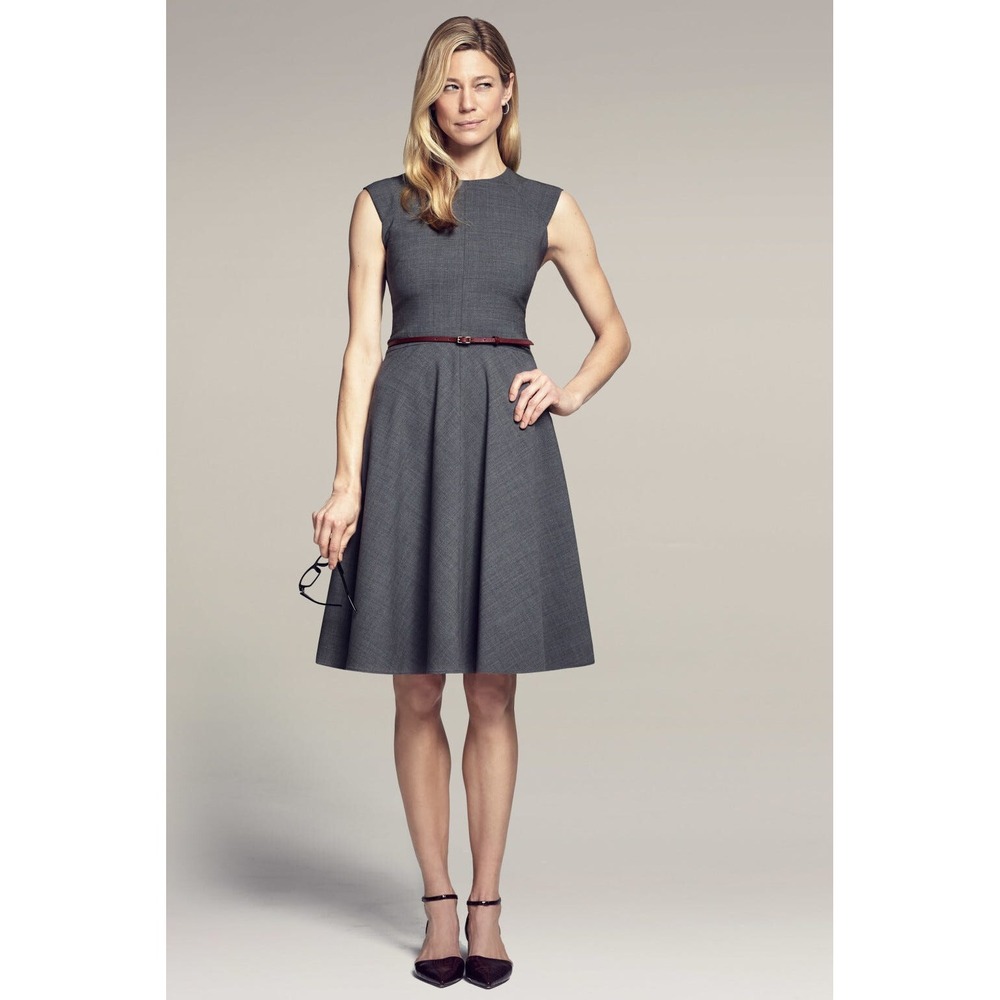 M.M.Lafleur New York Black Crew Neck The Toi 2.0 Dress Women's Size 10 NWT